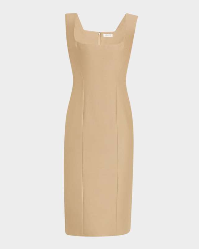 Ballestra Cotton-Silk Sleeveless Dress